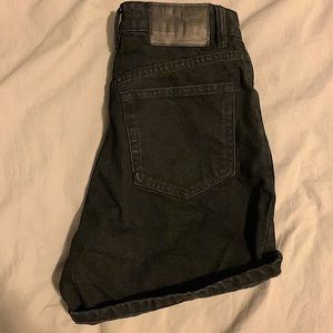 Zara high waisted mom shorts